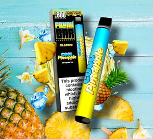 Frunk Bar - Cool Pineapple 800puffs  0mg