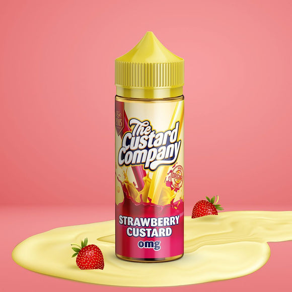 The Custard Company - Strawberry Custard 100ml Shortfill