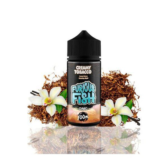 Furious Fish - Creamy Tobacco 100ml Shortfill