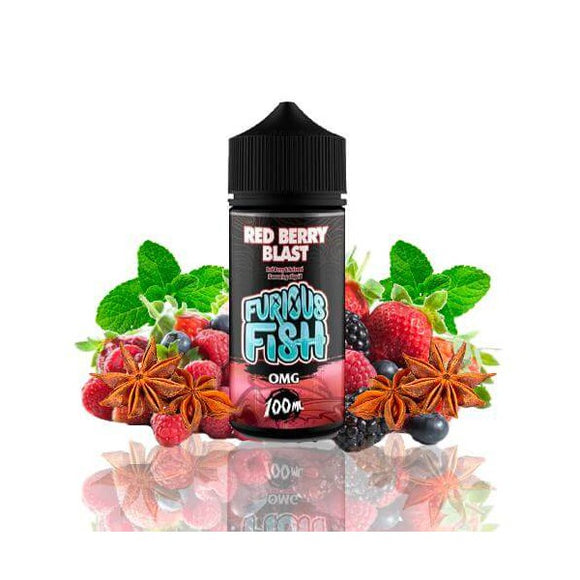 Furious Fish - Red Berry Blast 100ml Shortfill