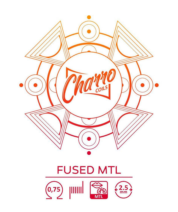 Charro Coils - Fused MTL 0.75Ohm (Pack 2)