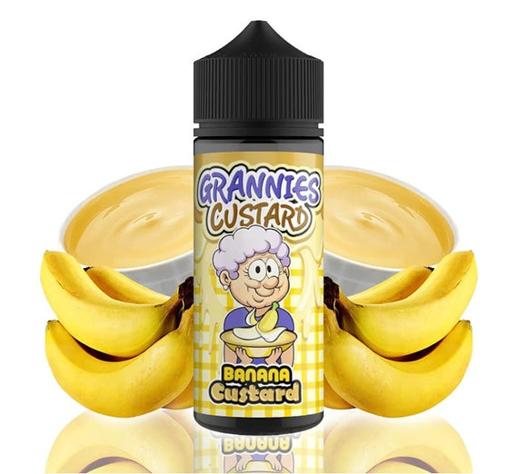 Grannies Custard - Banana Custard 100ml Shortfill