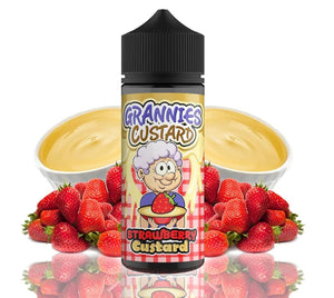 Grannies Custard - Strawberry Custard 100ml Shortfill