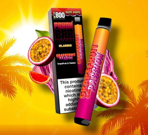 Frunk Bar - Grapefruit Passion 800puffs  0mg