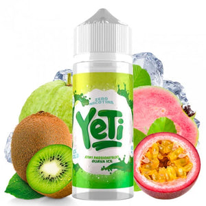 Yeti - Ice Cold Kiwi Passionfruit Guava 100ml Shortfill