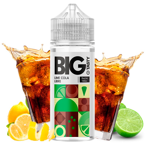 Big Tasty - Lime Cola Libre 100ml Shortfill