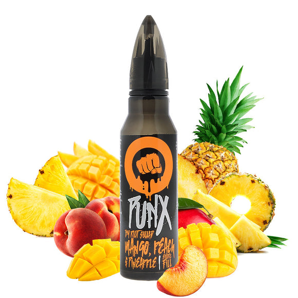 Riot Squad - Punx - Mango Peach & Pineapple 50ml Shortfill