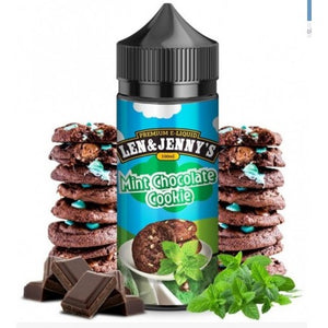 Len & Jenny's - Mint Chocolate Cookie 100ml Shortfill