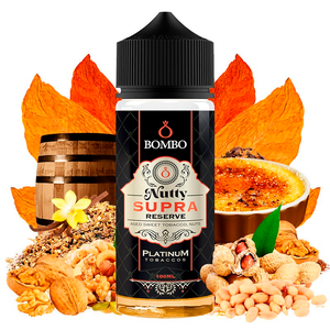 Bombo Platinum Tobaccos - Nutty Supra Reserve 30ml/120ml Aroma Longfill