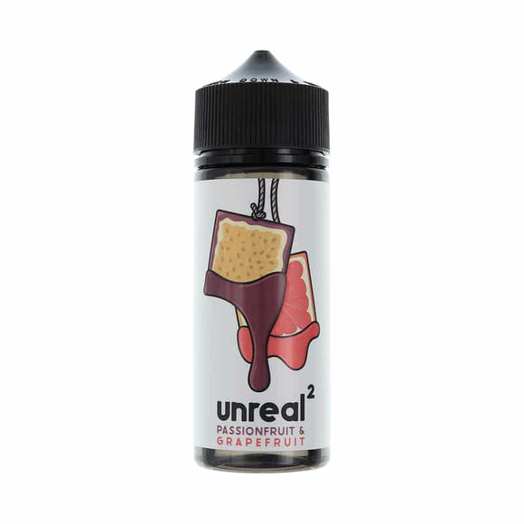 Jack Rabbit Unreal 2 - Passionfruit and Grapefruit 100ml Shortfill