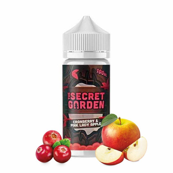 Secret Garden - Cranberry Pink Lady Apple 100ml Shortfill