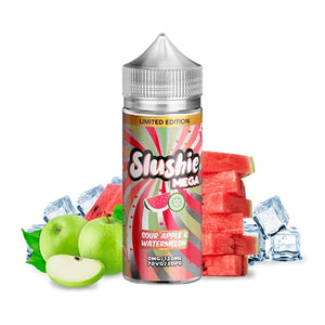 Slushie Mega - Watermelon Sour Apple 100ml Shortfill