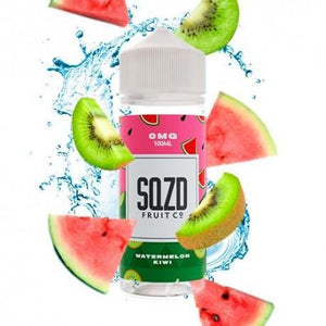 Sqzd Fruit Co - Watermelon Kiwi 100ml Shortfill