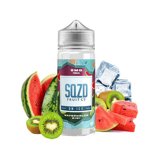 Sqzd Fruit Co - Watermelon Kiwi On Ice 100ml Shortfill