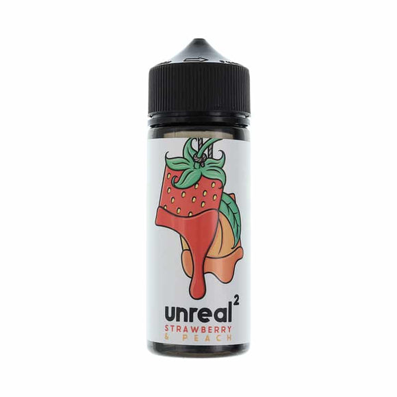 Jack Rabbit Unreal 2 - Strawberry and Peach 100ml Shortfill