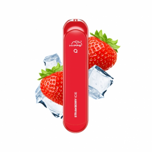 Hyppe Q - Strawberry Ice 600puffs 0mg