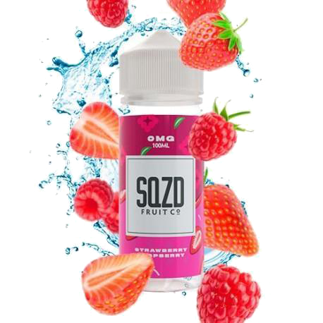 Sqzd Fruit Co - Strawberry Raspberry 100ml Shortfill