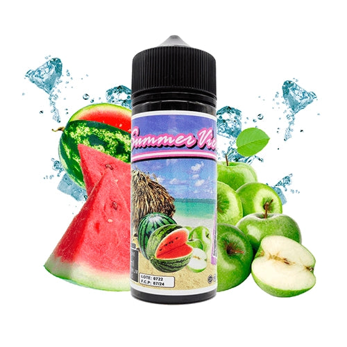 Summer Vice - Watermelon Green Apple 100ml Shortfill