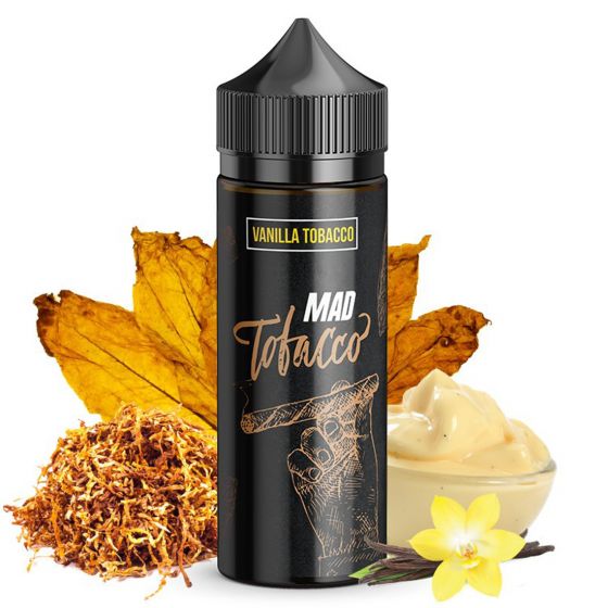 Mad Tobacco - Vanilla Tobacco 100ml Shortfill by Mad Alchemist