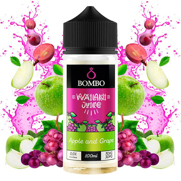 Bombo - Wailani Apple Grape 100ml Shortfill