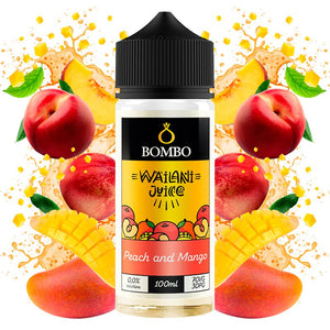 Bombo - Wailani Peach Mango 100ml Shortfill