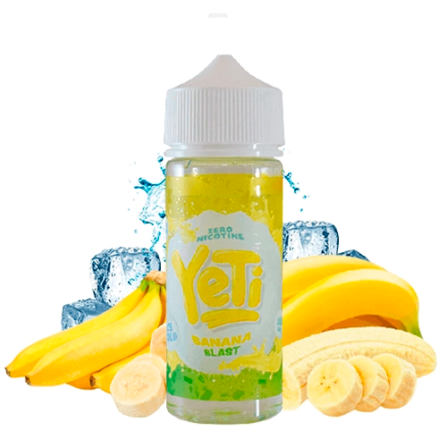 Yeti - Ice Cold Banana Blast 100ml Shortfill