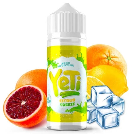 Yeti - Ice Cold Citrus Freeze 100ml Shortfill