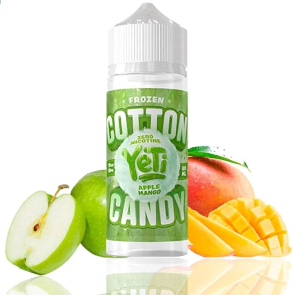 Yeti - Cotton Candy Frozen Apple Mango 100ml Shortfill