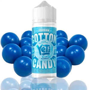 Yeti - Cotton Candy Frozen Blue Bubble 100ml Shortfill