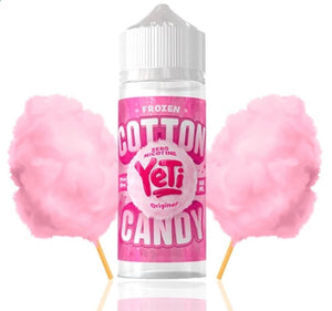 Yeti - Cotton Candy Frozen Original 100ml Shortfill