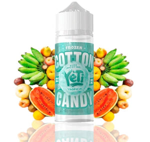 Yeti - Cotton Candy Frozen Tropical 100ml Shortfill