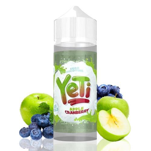 Yeti - Ice Cold Apple Cranberry 100ml Shortfill