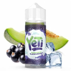 Yeti - Ice Cold Honeydew Blackcurrant 100ml Shortfill