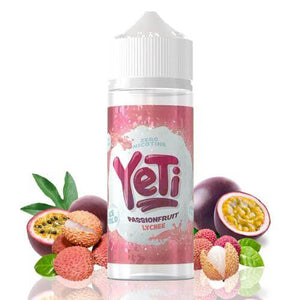 Yeti - Ice Cold Passionfruit Lychee 100ml Shortfill