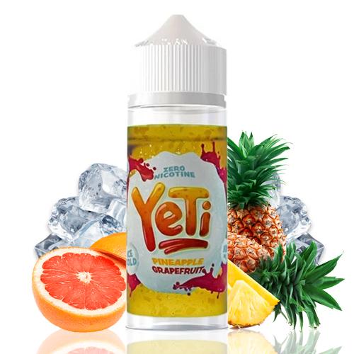 Yeti - Ice Cold Pineapple Grapefruit 100ml Shortfill